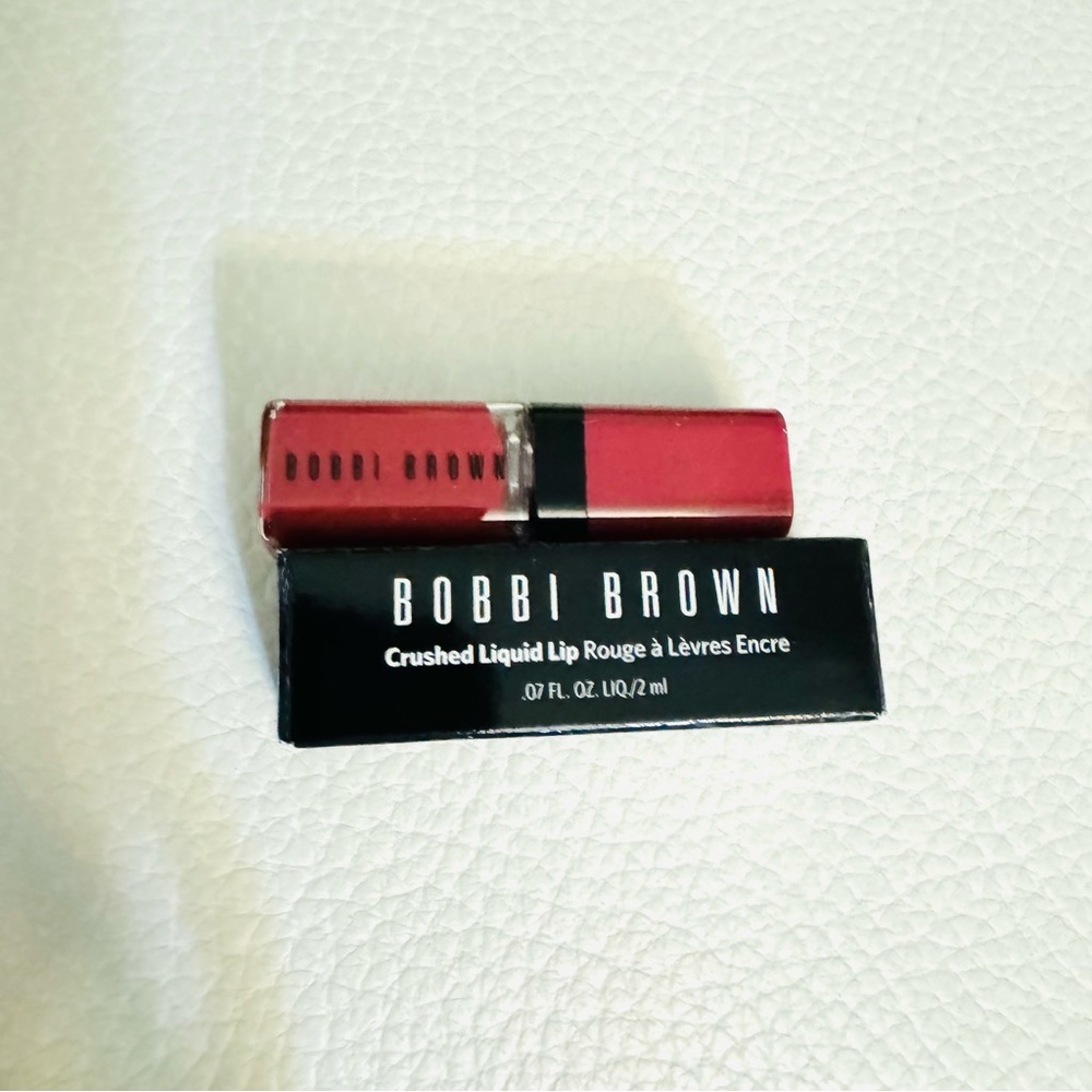 Bobbi Brown Crushed Liquid Lip color in Smoothie Move shade (2 ml) travel size